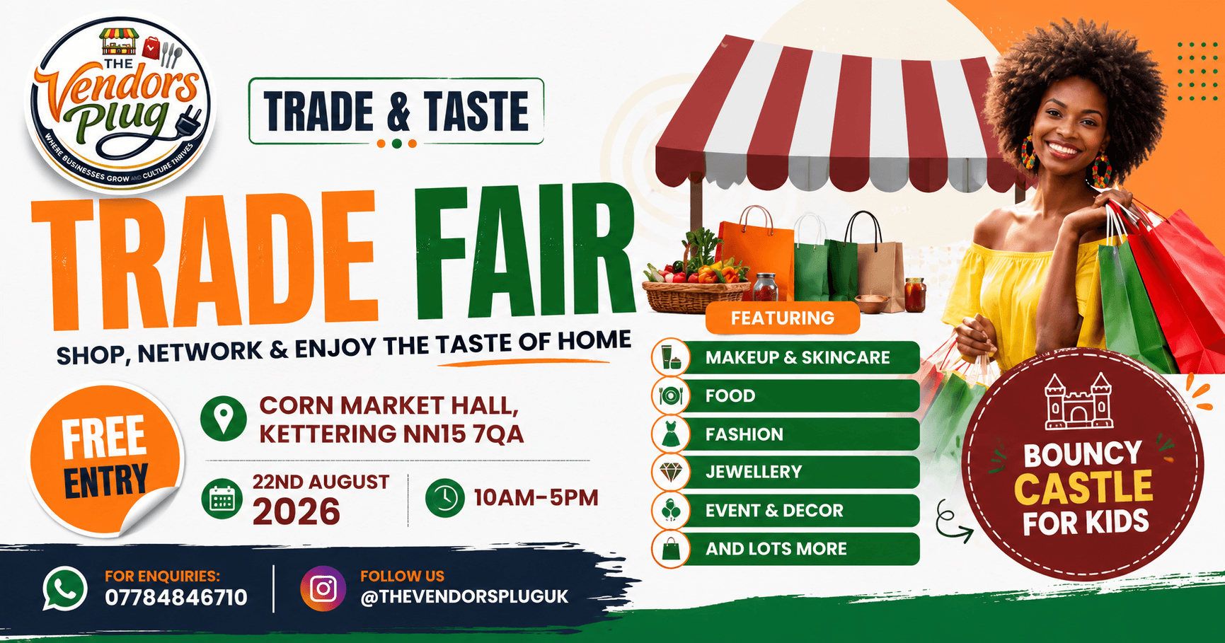 E-Trade & Taste Trade Fair Kettering 2026: Free Community Shopping & Networking Event