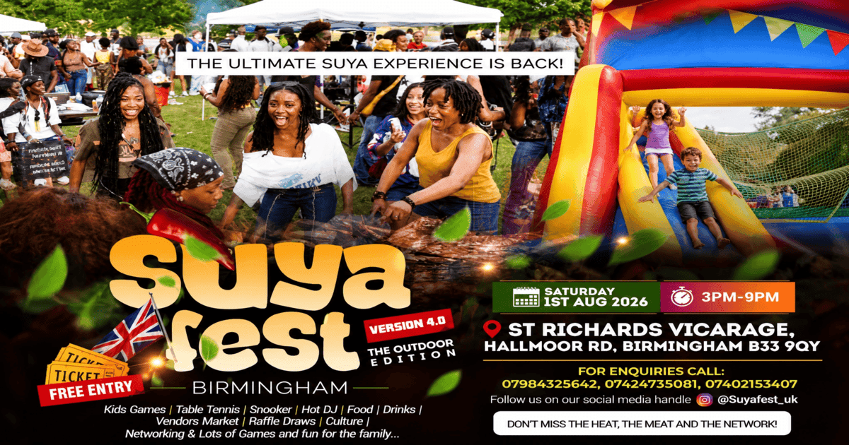 E -🌶️ Suya Fest Birmingham 2026: The Ultimate Outdoor Suya Experience Returns