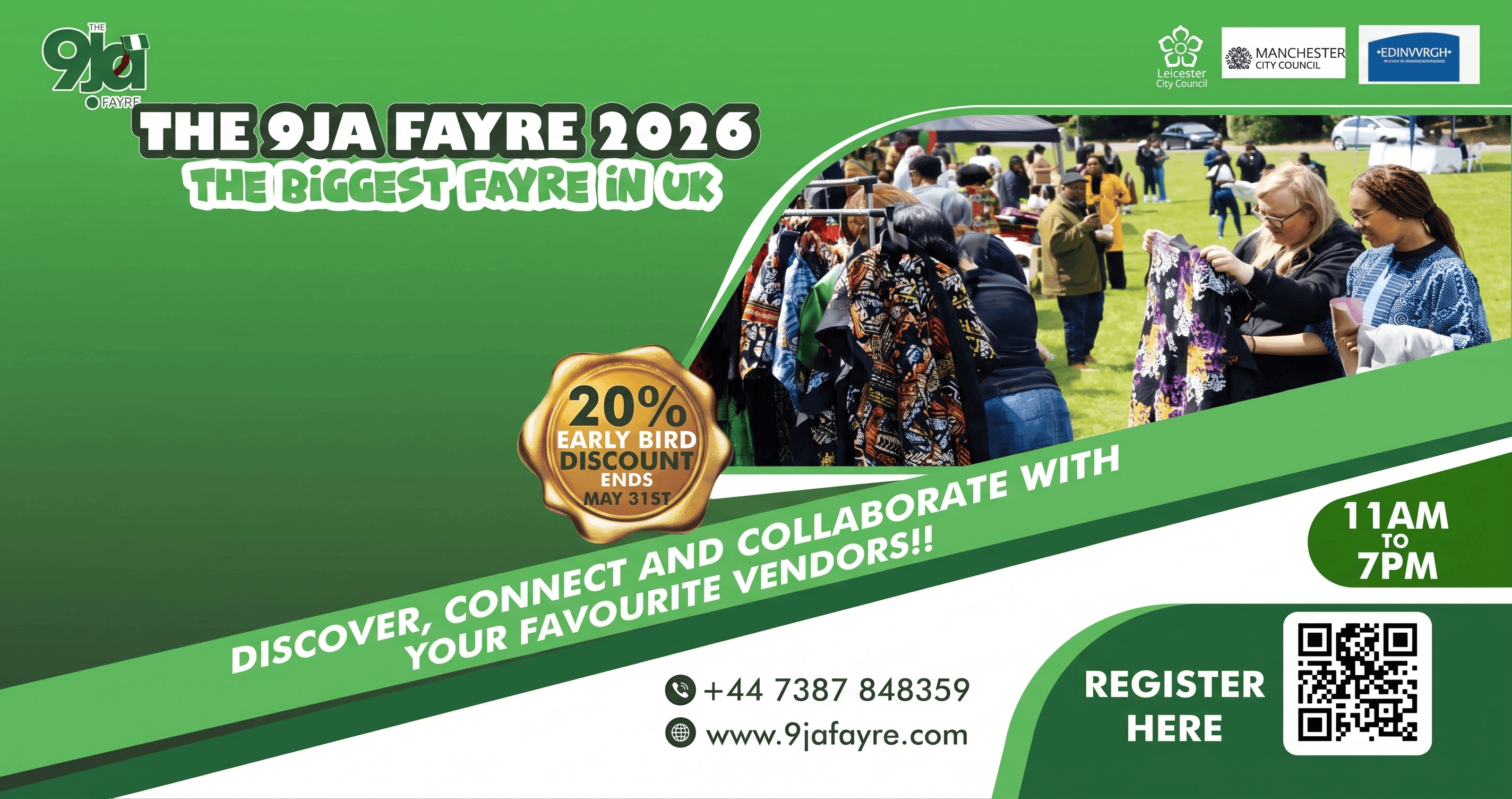 E- 9ja Fayre 2026 Is Coming to Three UK Cities This Summer!